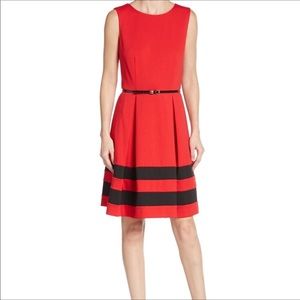 NEW Red Madison Leigh Sleeveless Dress